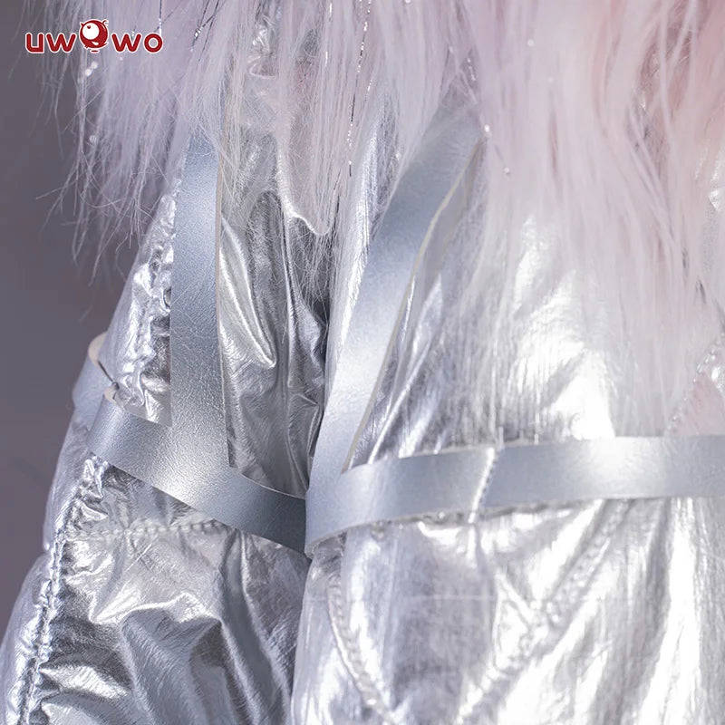 UWOWO Tamamo Cosplay Cape Vitch Stage 4 Costume Cloak Anime Jacket for Fate/Grand Order FGO 6th Anniversary