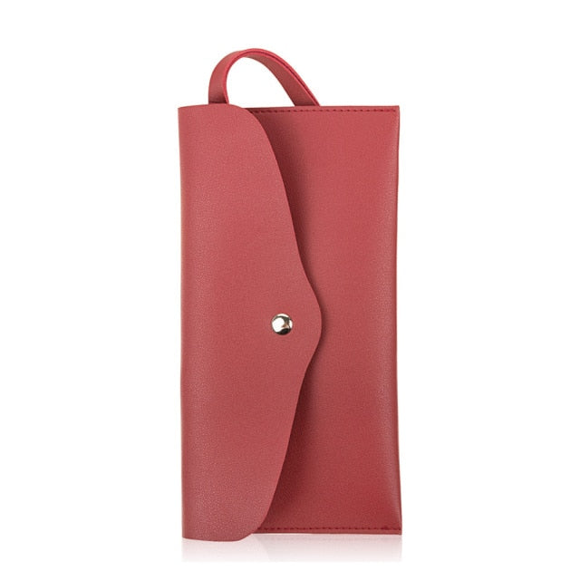 Portable Envelope PU Makeup Brushes Bag for Beauty Cosmetics Tools