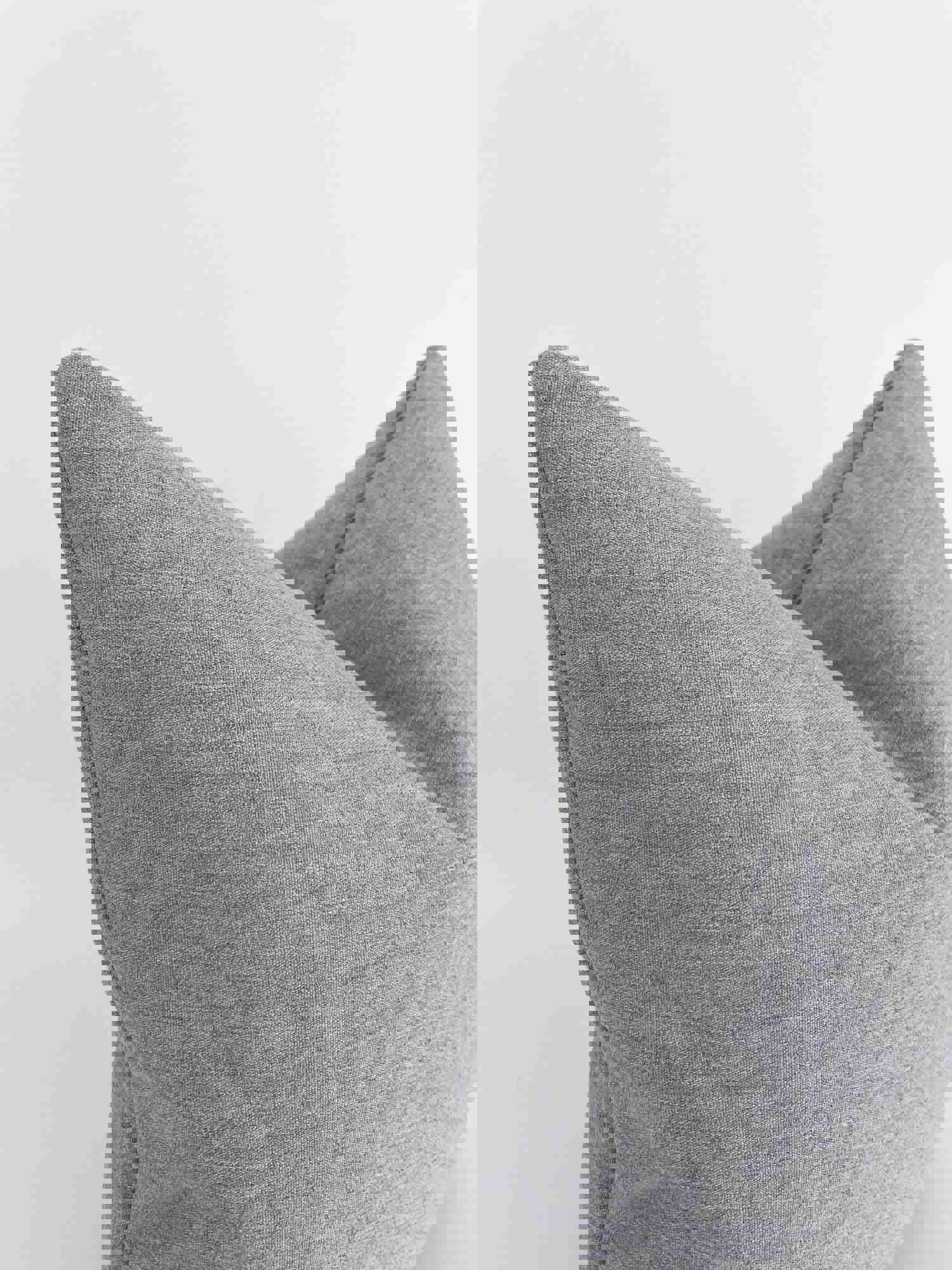 Ada Outdoor Pillow Cover - Durable Gray Chevron Pattern