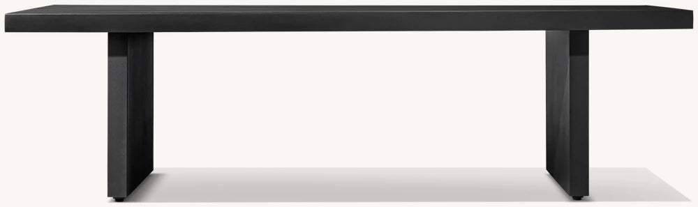 RH Cape Town Rectangular Dining Table - Solid Teak/Aluminum