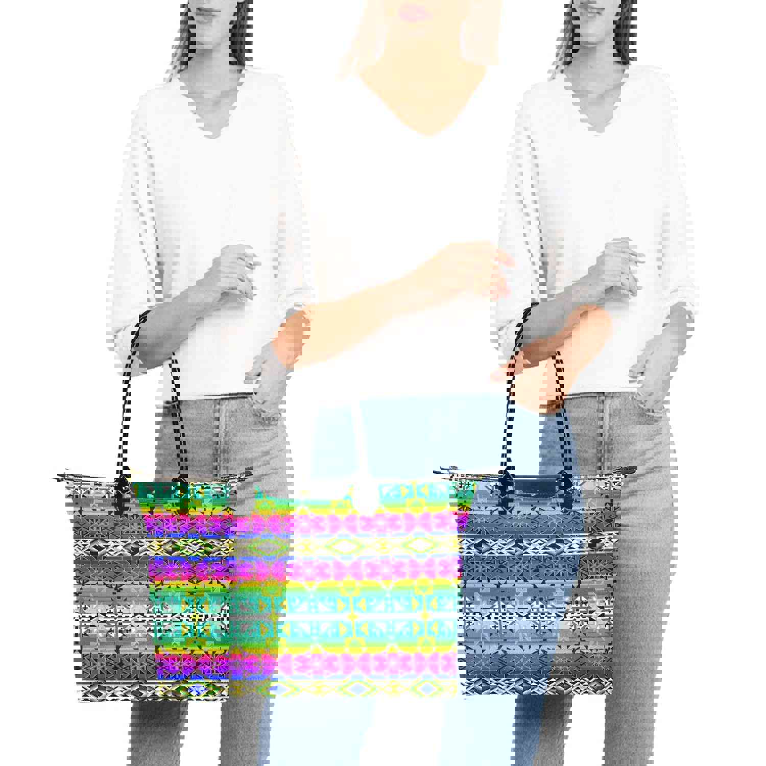 After the Northwest Rain Single-Shoulder Lady Handbag