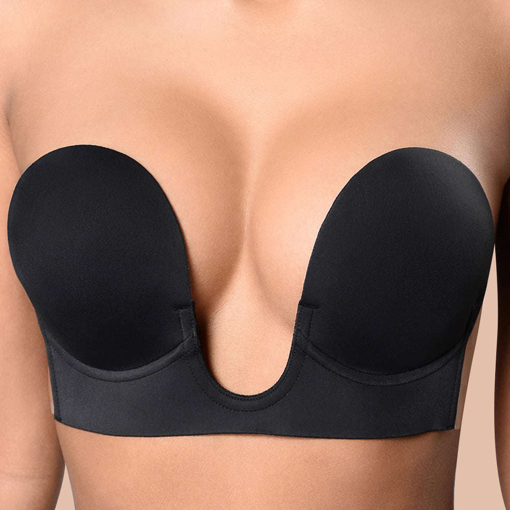 LauraCollection® Push Up Plunge Bra [BUY 1 GET 1 FREE] - BLACK