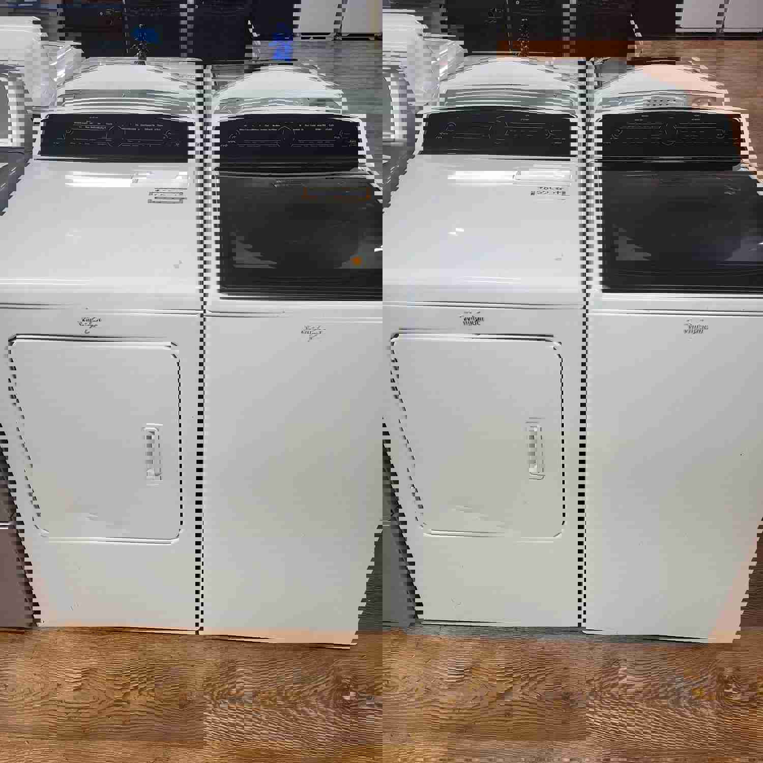 Whirlpool Cabrio 4.8 cu ft Washer and 7.4 cu ft Dryer Set (Used)