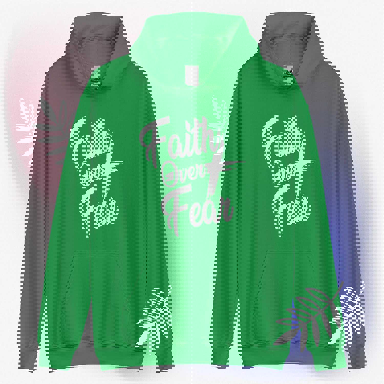 F&H Christian Faith Over Fear Hoodie - Soft, Stylish, and Cozy