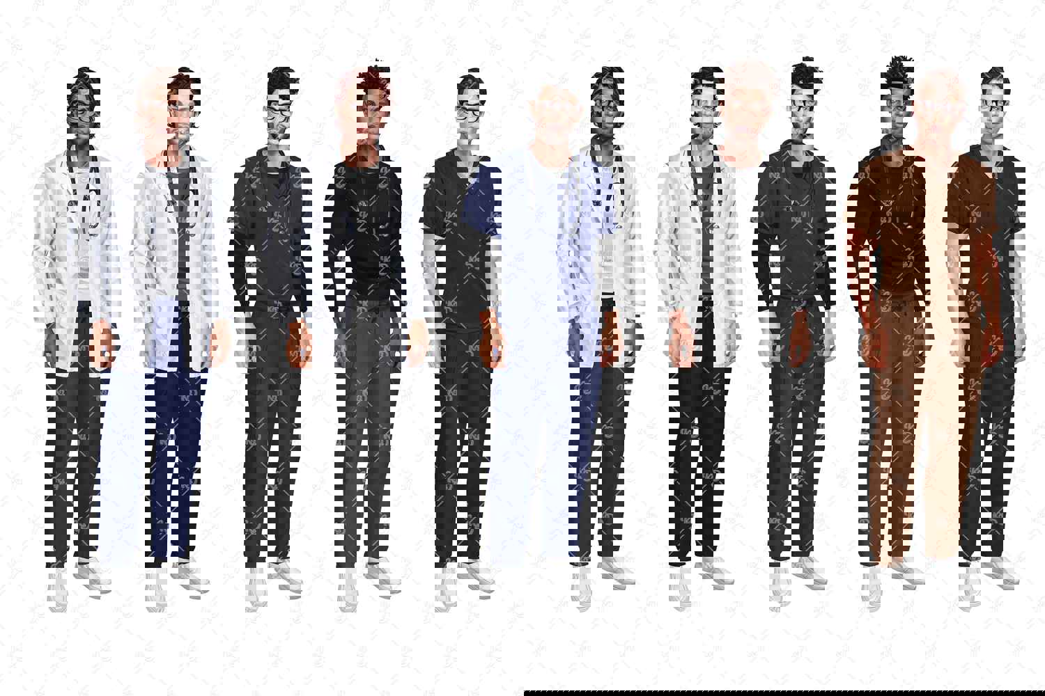 Handpainted Nurse Clipart PNG - 87 High-Quality Healthcare Illustrations