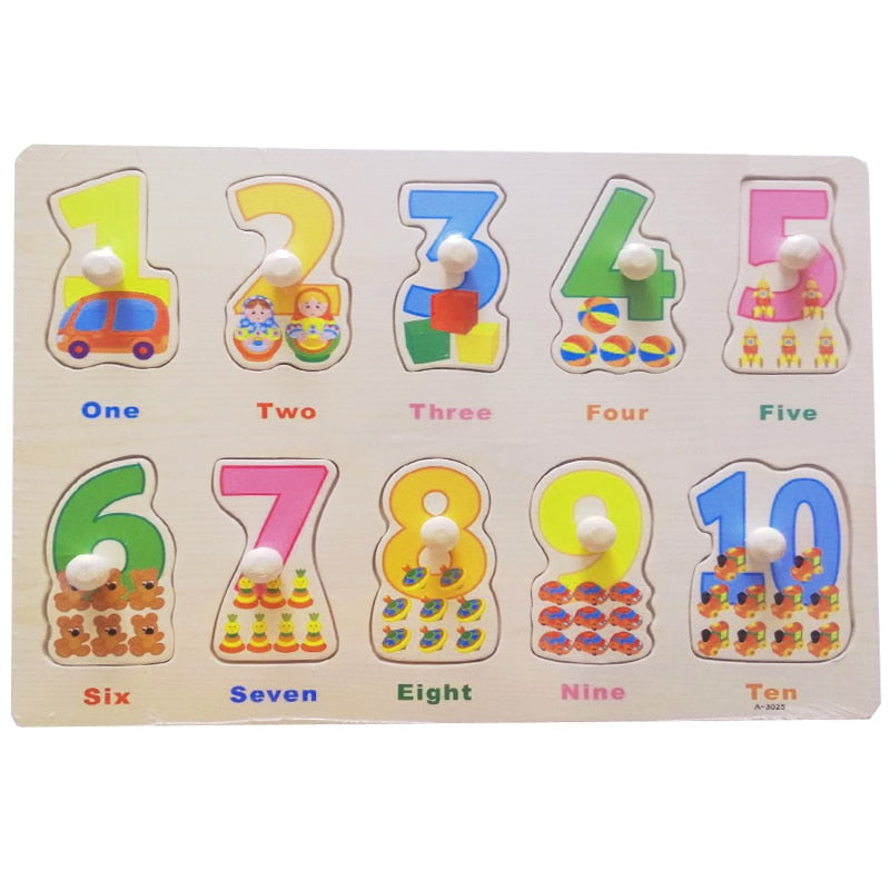 Educational Wood Puzzles/Montessori Toys for Kids (2-12 Years)