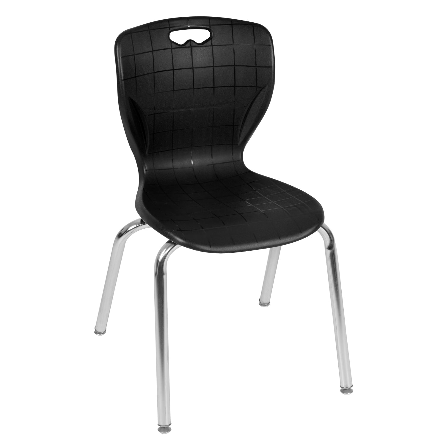 Kee Classroom Table and Chair Package - Adjustable Height Table with 2 Stack Chairs