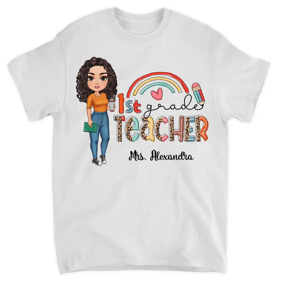 Personalized Custom T-shirt - Teachers Day, Birthday Gift For Teacher - Teacher I Am