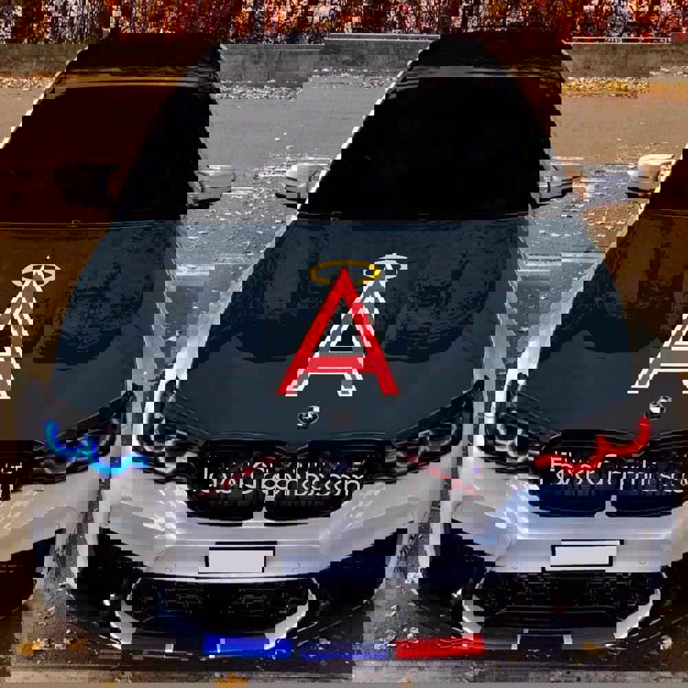 Los Angeles Angels Itasha Car Vinyl Hood Wrap Decal Sticker