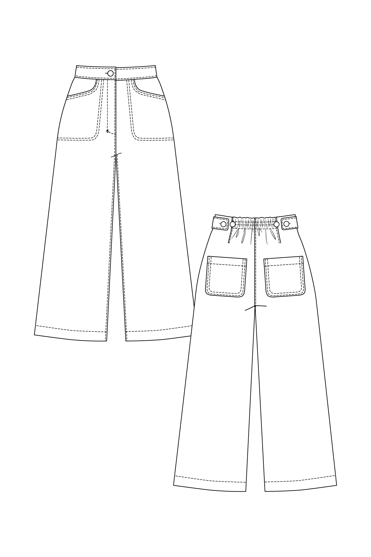 Named Clothing Aina Trousers & Culottes PDF Digital Pattern