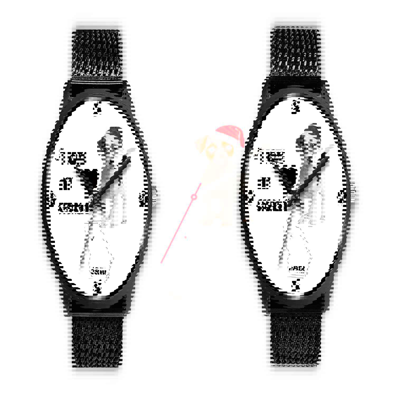 Amazing Jack Russell Terrier Georgia Christmas Special Wrist Watch