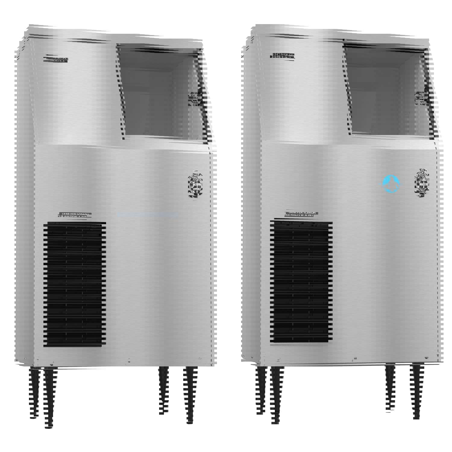 Hoshizaki F-300BAJ | 36 Wide Air-Cooled Undercounter Flaker Ice Maker with Built-In Storage Bin