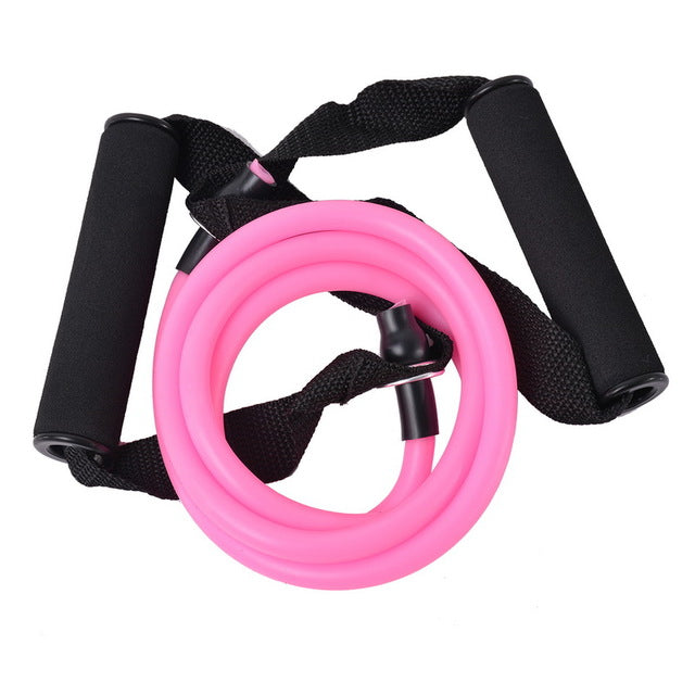 120cm Yoga Pull Rope Fitness Resistance Bands for Women - High Quality Exercise Tubes & Training Elastic Band
