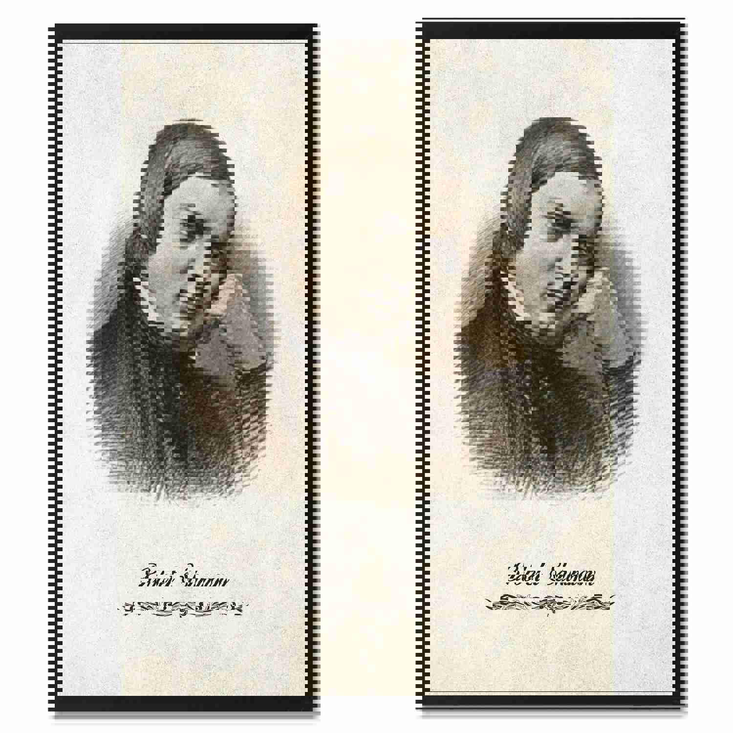 Schumann Musician Canvas Print Pictures Frames for Music Lovers