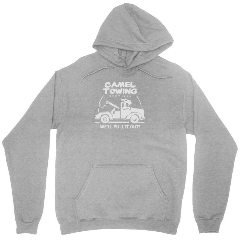 Camel Towing Unisex Hoodie - Durable & Soft with Unique Art