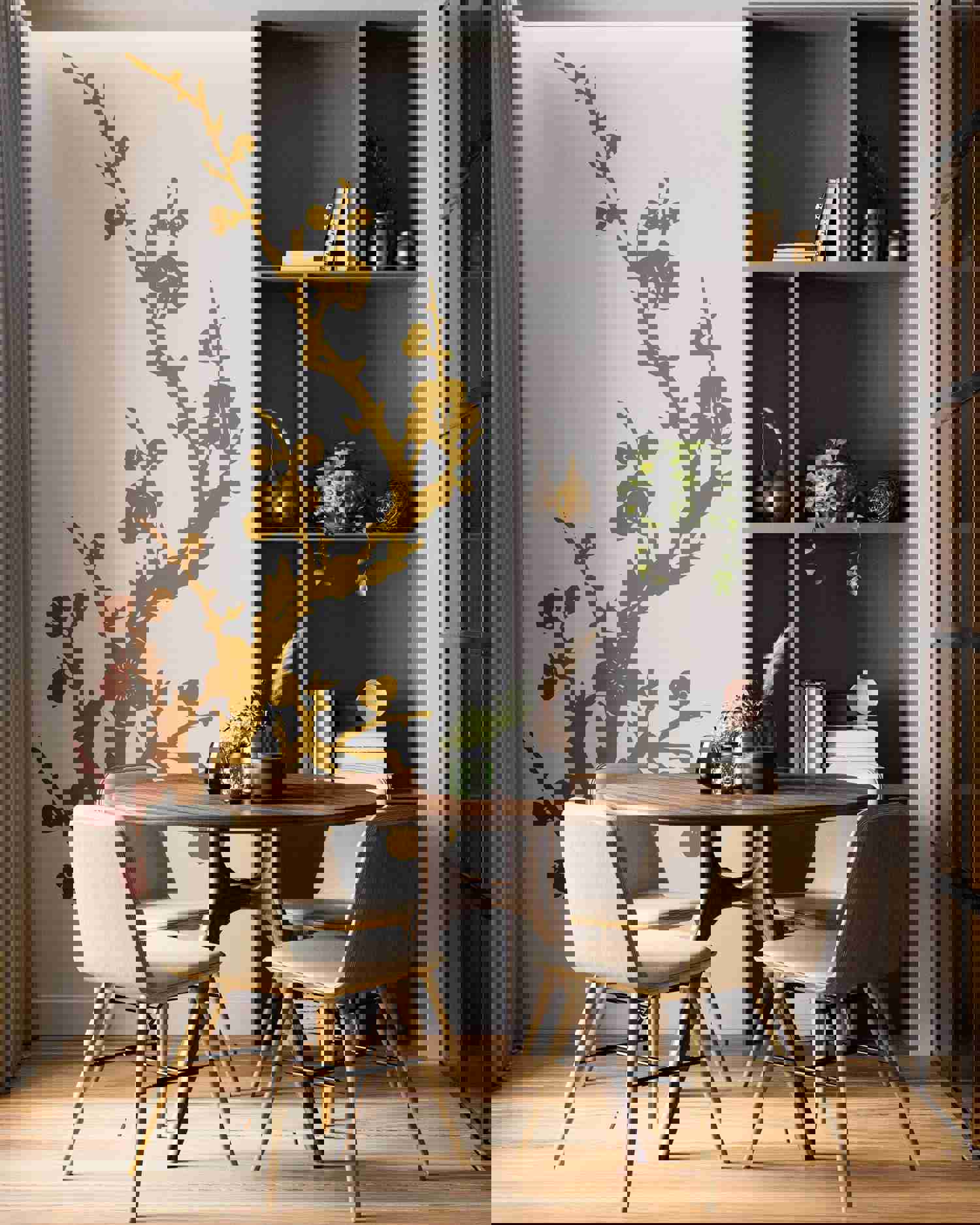 Japanese Asian Flower Vinyl Wall Decal Sticker #176