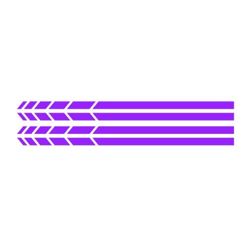 HotMeiNi Car Sticker 2sets4pcs Rearview Mirror Side Decal Stripe Vinyl Truck Vehicle Body Accessories