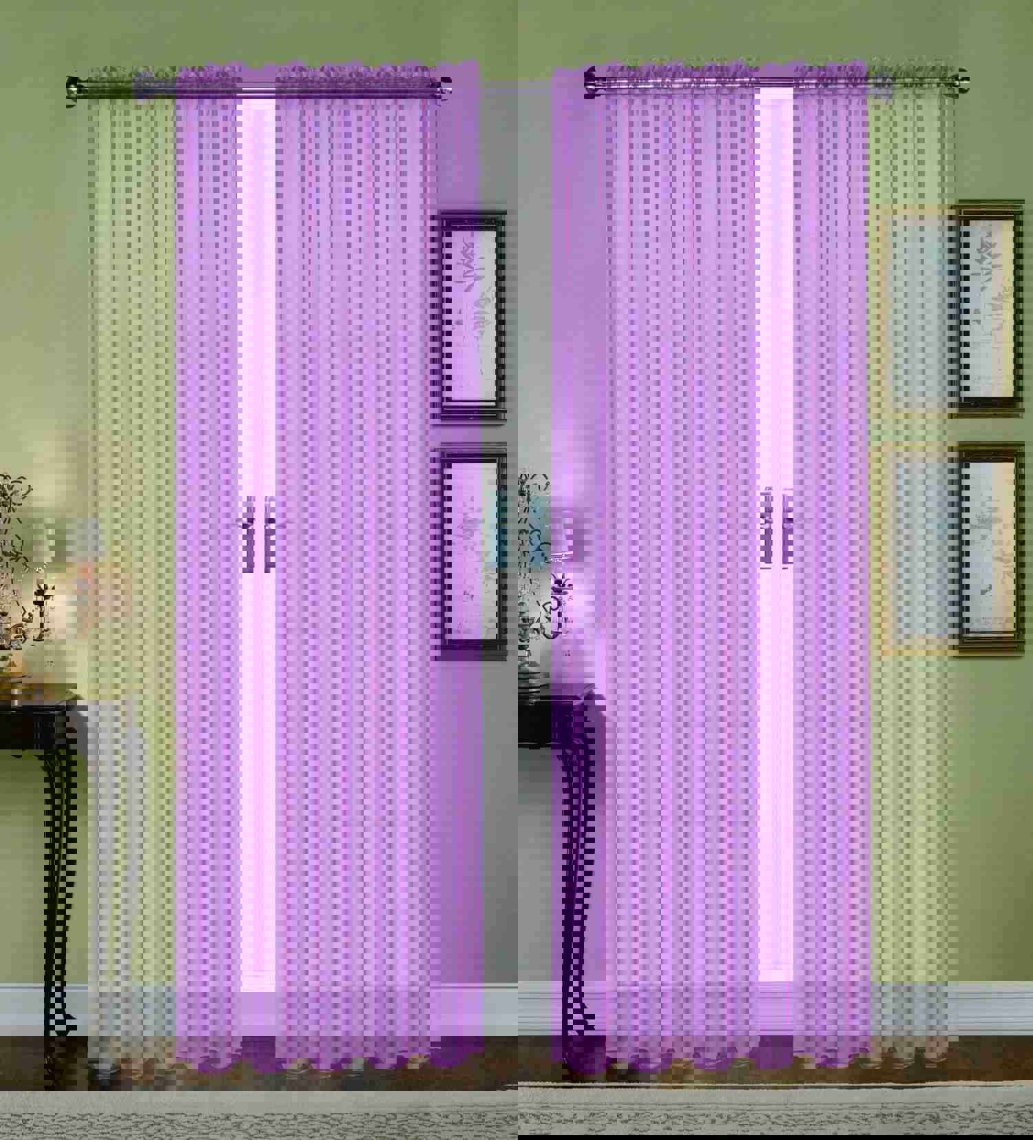 Monique 84L Sheer Voile Curtain by Editex - Elegant & Versatile Window Dressing