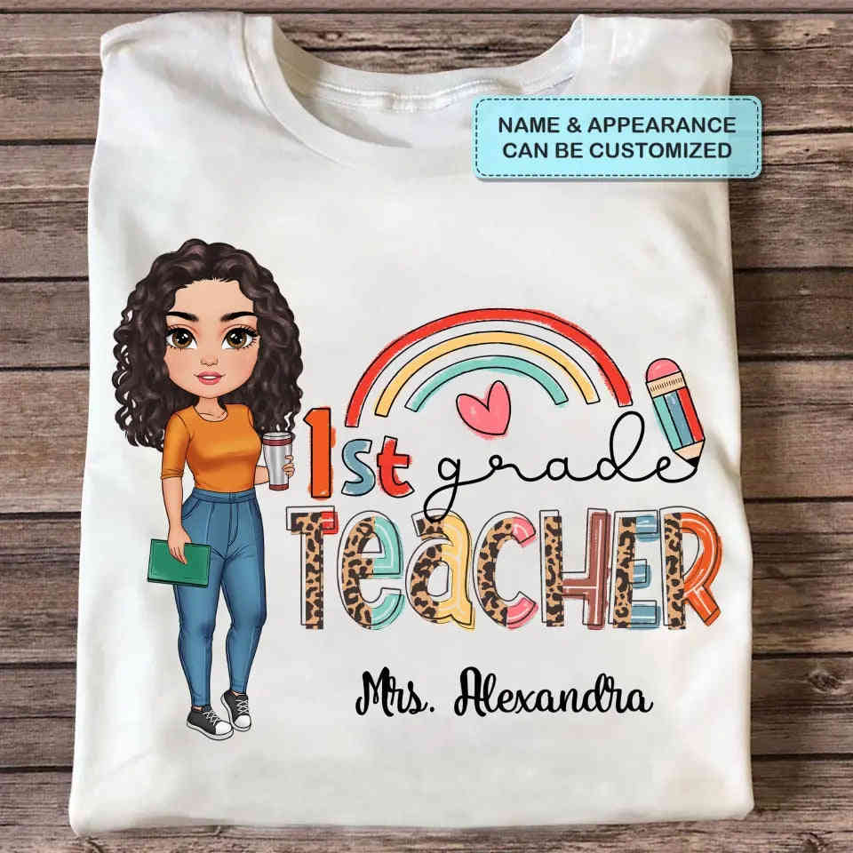 Personalized Custom T-shirt - Teachers Day, Birthday Gift For Teacher - Teacher I Am