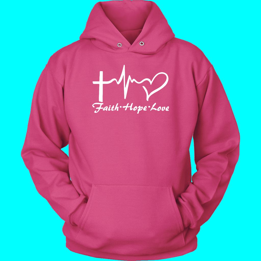 Faith, Hope, Love Hoodie