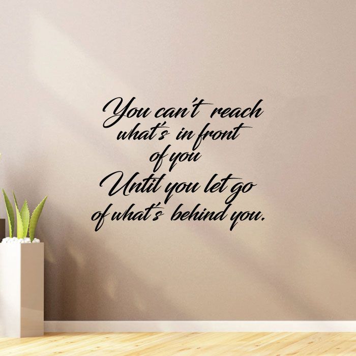 Inspirational Quote Vinyl Wall Sticker Decal - Motivational Home Decor