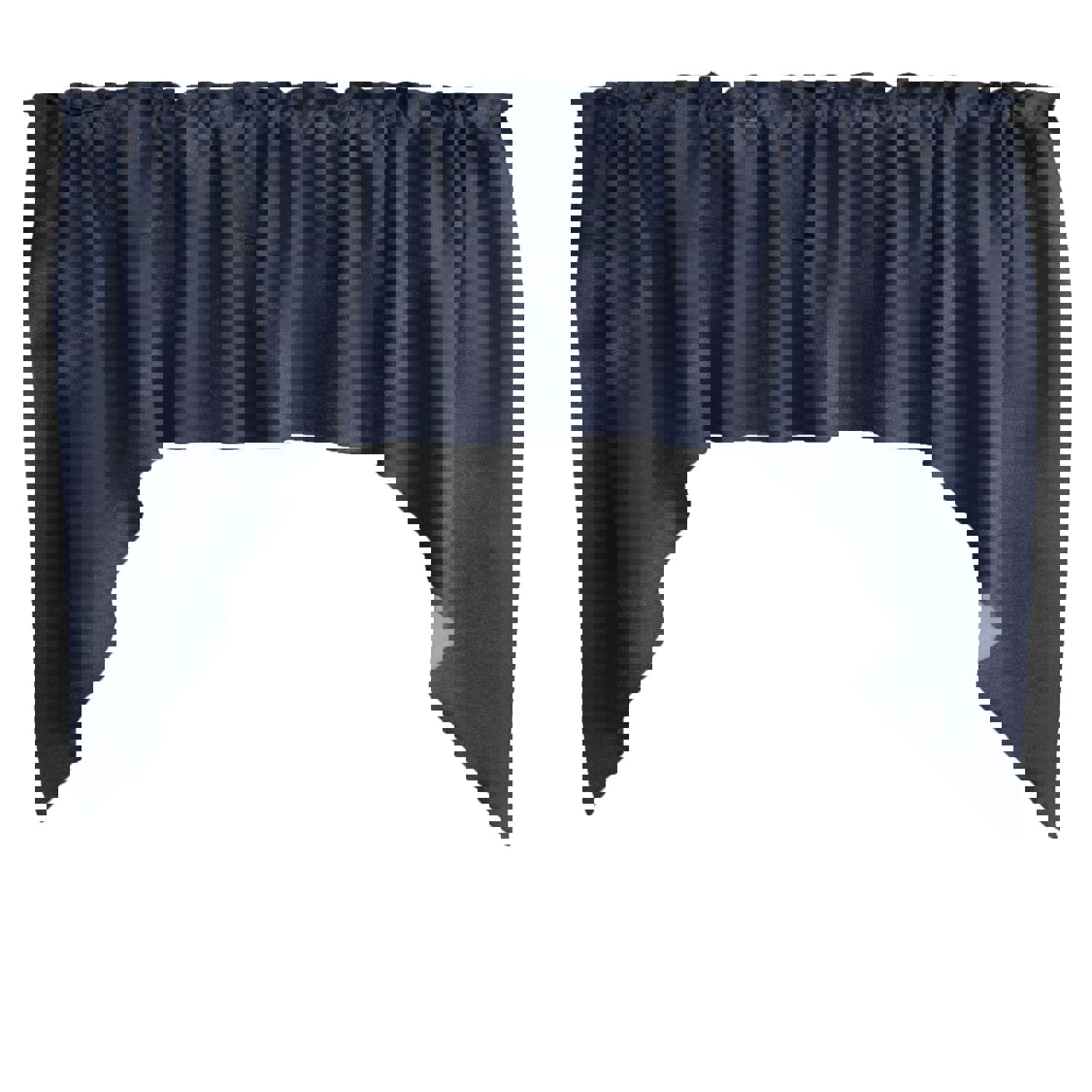 Faux Silk Solid Dupioni Swag Window Valance - 72" Wide / 36" Tall