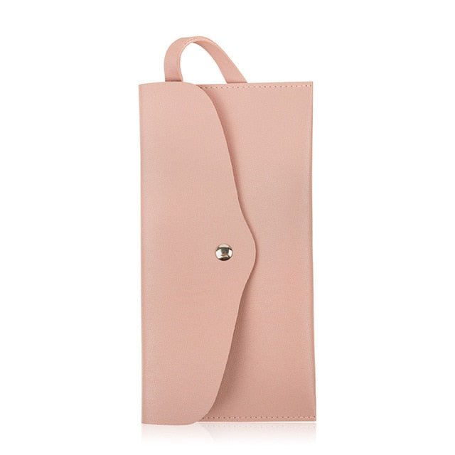 Portable Envelope PU Makeup Brushes Bag for Beauty Cosmetics Tools
