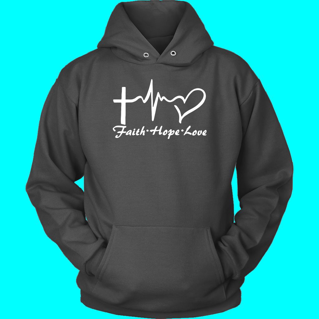 Faith, Hope, Love Hoodie