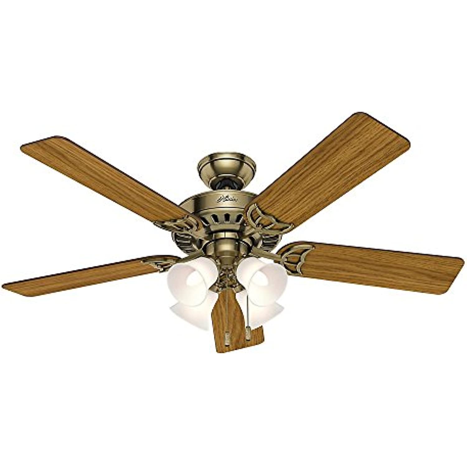 Hunter Fan Company 53063 Studio Series 52 Inch Ceiling Fan with LED Lights