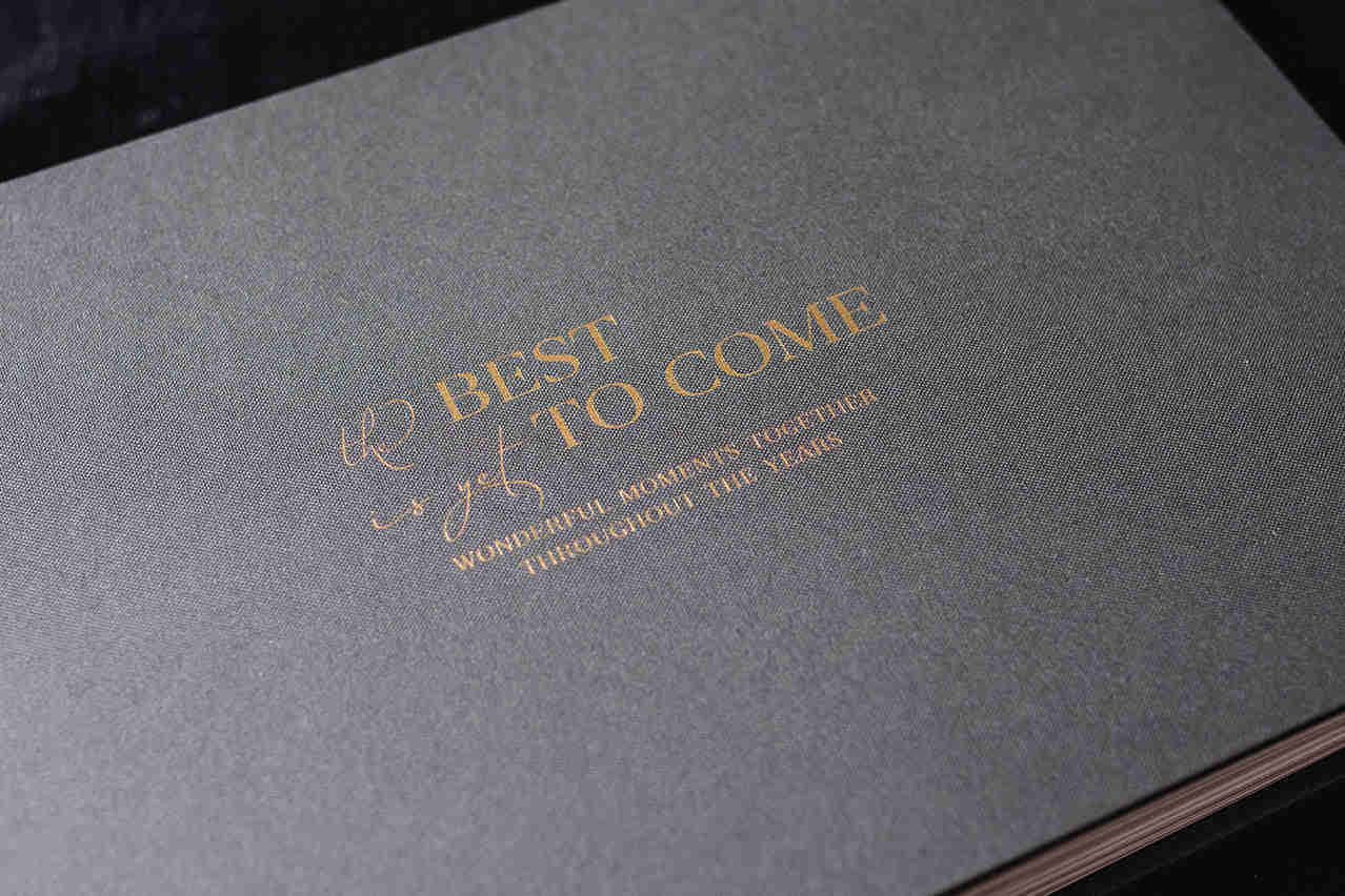The Best is Yet to Come Anniversary Book - Steel Grey