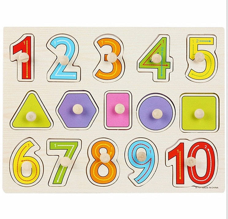 Educational Wood Puzzles/Montessori Toys for Kids (2-12 Years)