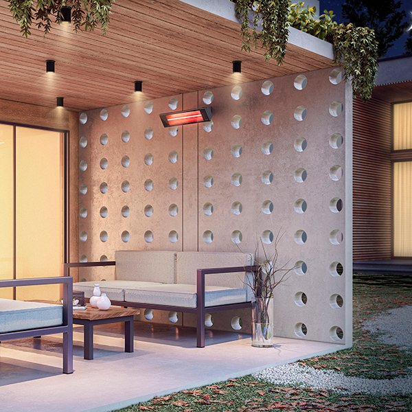Dimplex DIR Outdoor/Indoor Electric Infrared Heater, 240V, 1800W