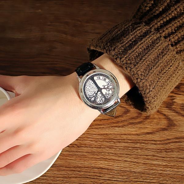 Creative Minimalist Tree Of Life Touch Screen Waterproof LED Watch