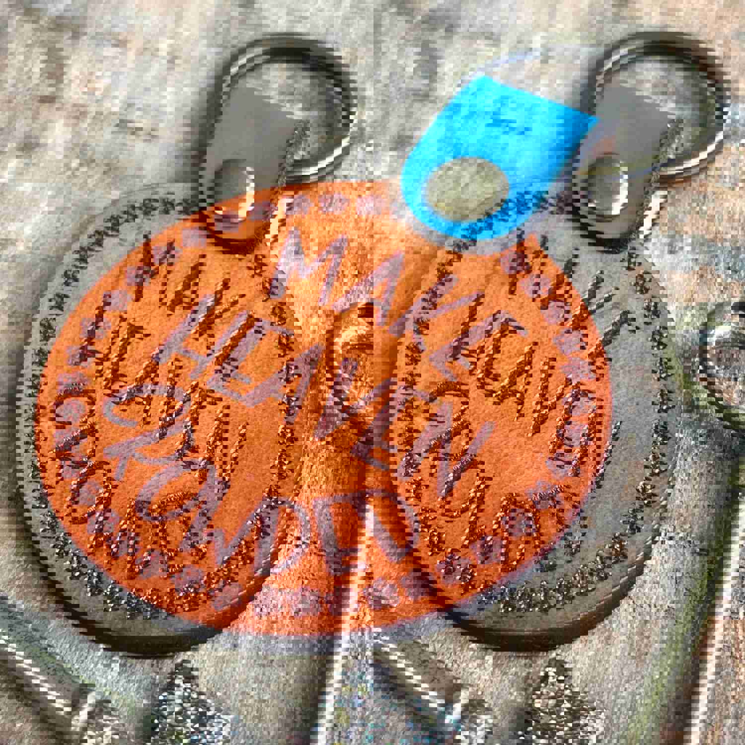 Handmade Christian Keychains - Make Heaven Crowded, Faith-Based Gifts