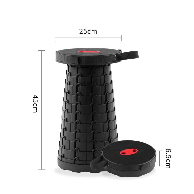 Portable Telescopic Stool - Adjustable Folding Stool for Outdoor Use