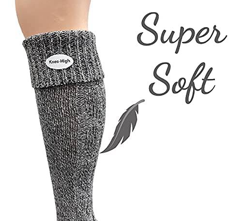 Women's Over-The-Knee Wool Blend Socks - Perfect for Outdoor Adventures