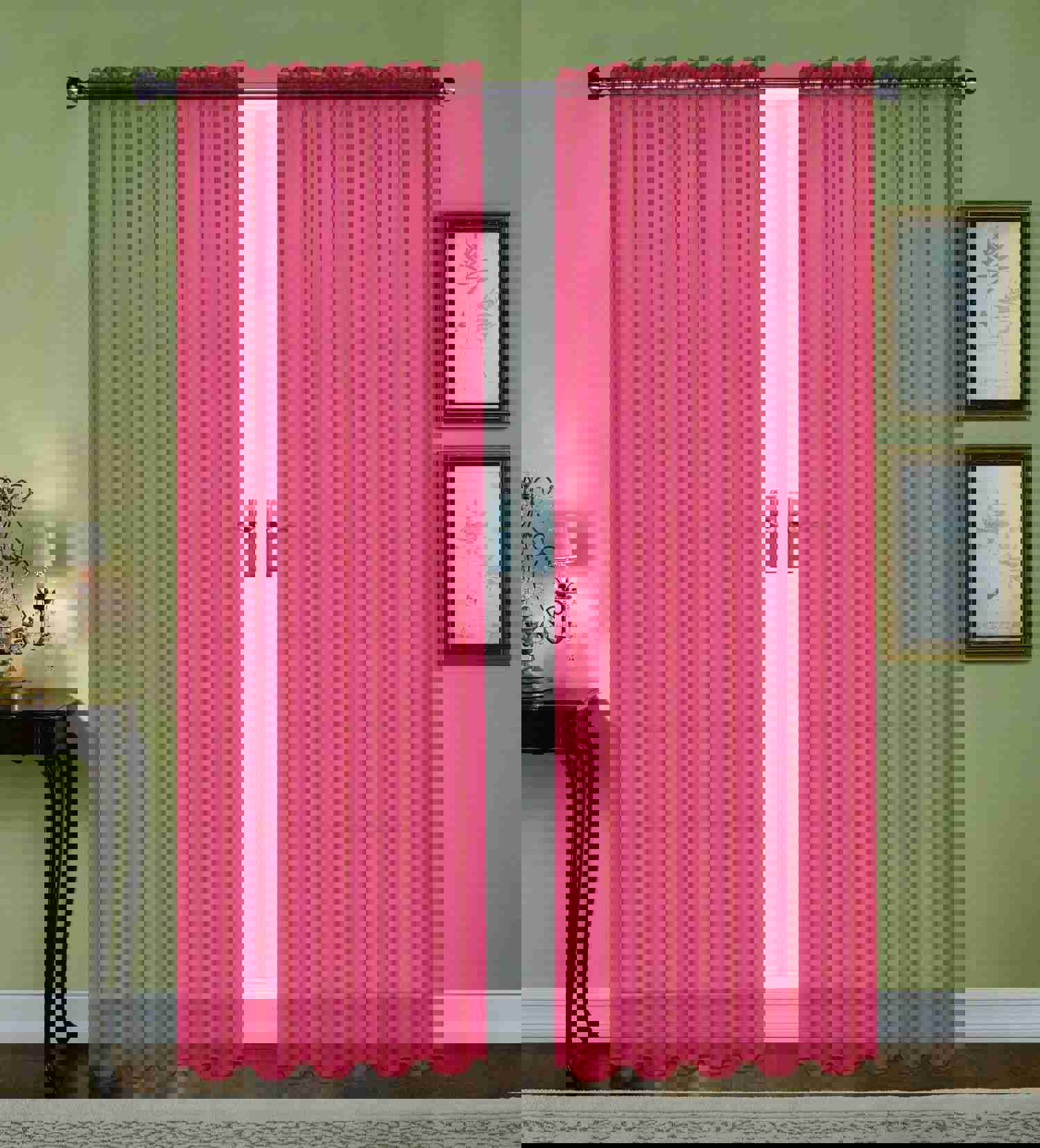 Monique 84L Sheer Voile Curtain by Editex - Elegant & Versatile Window Dressing