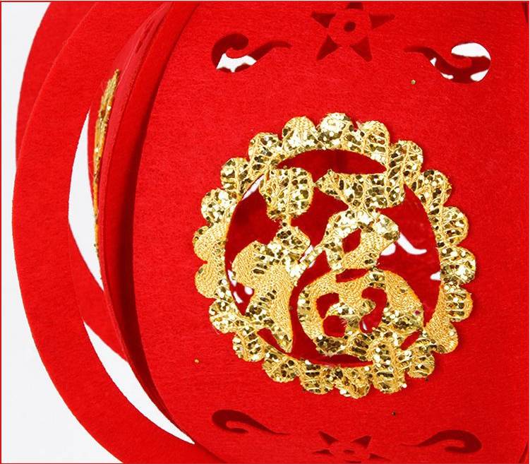 Spring Festival Lantern Plus Wall Hanging Set - Chinese New Year 2024 Decorations