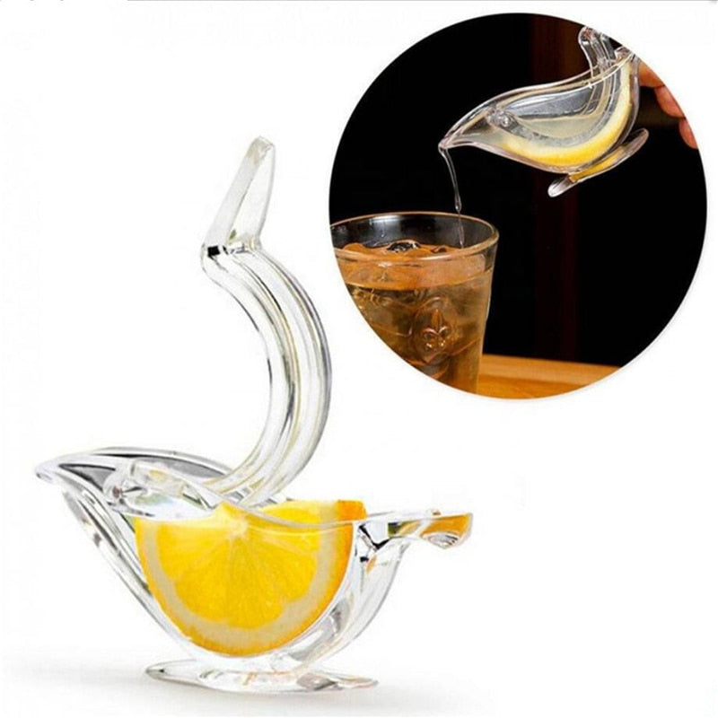 Bird Shape Acrylic Manual Lemon Juicer for Kitchen & Bar Use