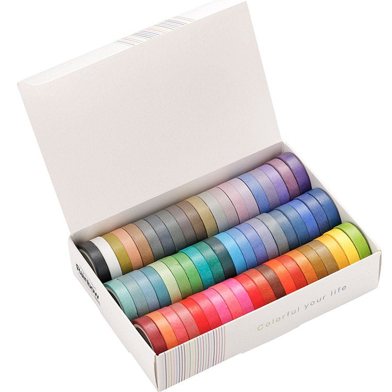 60 Rolls Washi Tape Set for Scrapbooking and Planner Decoration