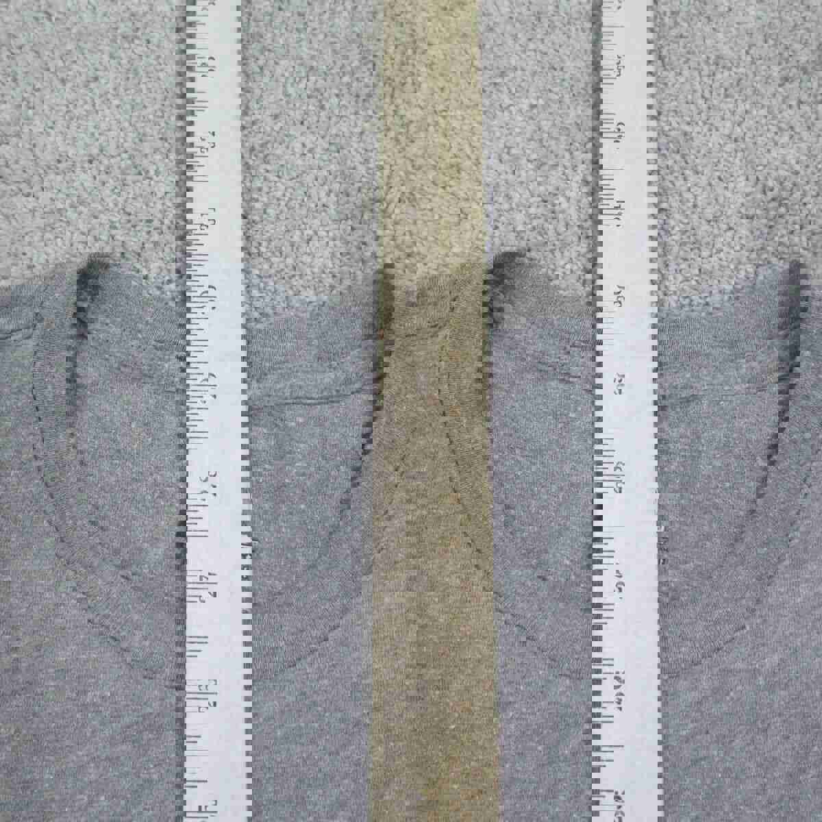 Genuine Merchandise Men's 2XL Gray Crew Neck Graphic Tee - Lightweight Outdoor Shirt