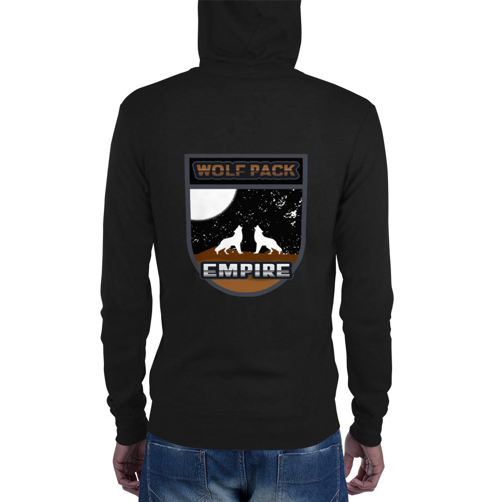 S-WP ZIP UP HOODIE - Lightweight Unisex Hoodie with Kangaroo Pocket