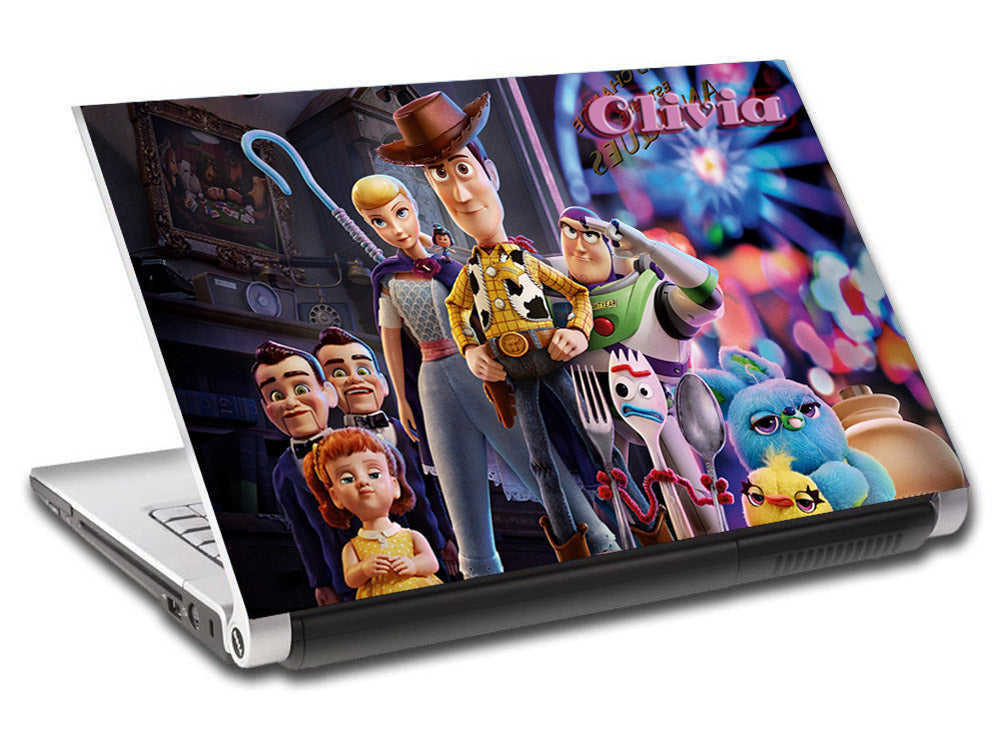 Toy Story Personalized Laptop Skin Vinyl Decal - Customizable Size & Design