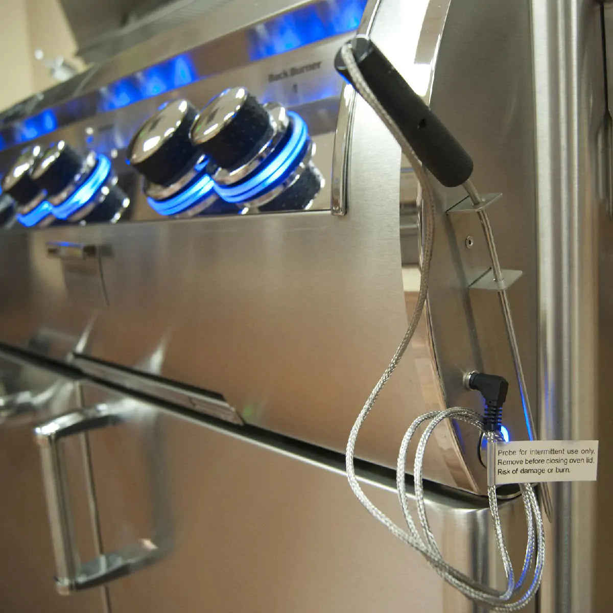 Fire Magic Echelon Diamond E790i 36-Inch Propane Gas Built-In Grill with Sear Burner, Backburner, Rotisserie Kit, Magic View Window and Analog Thermometer