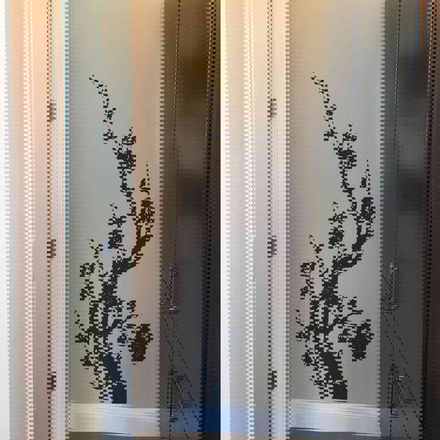 Japanese Asian Flower Vinyl Wall Decal Sticker #176
