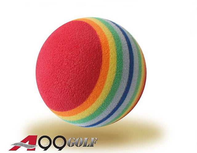 A99 Golf Rainbow Foam Practice Balls - 36 Pcs for Driving Range, Indoor & Outdoor Training