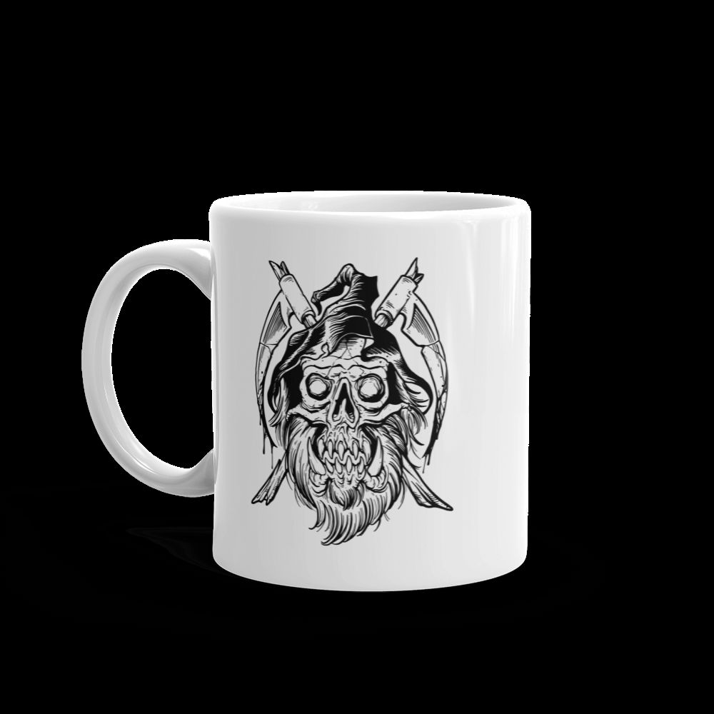 ABOMINABLE ELECTRONICS Ceramic Mug - White & Glossy