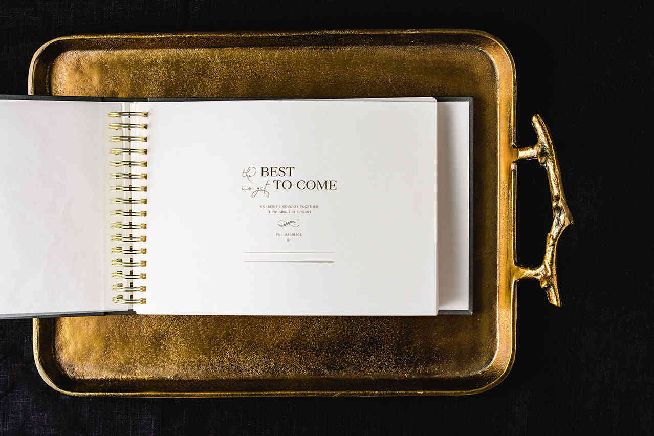 The Best is Yet to Come Anniversary Book - Steel Grey