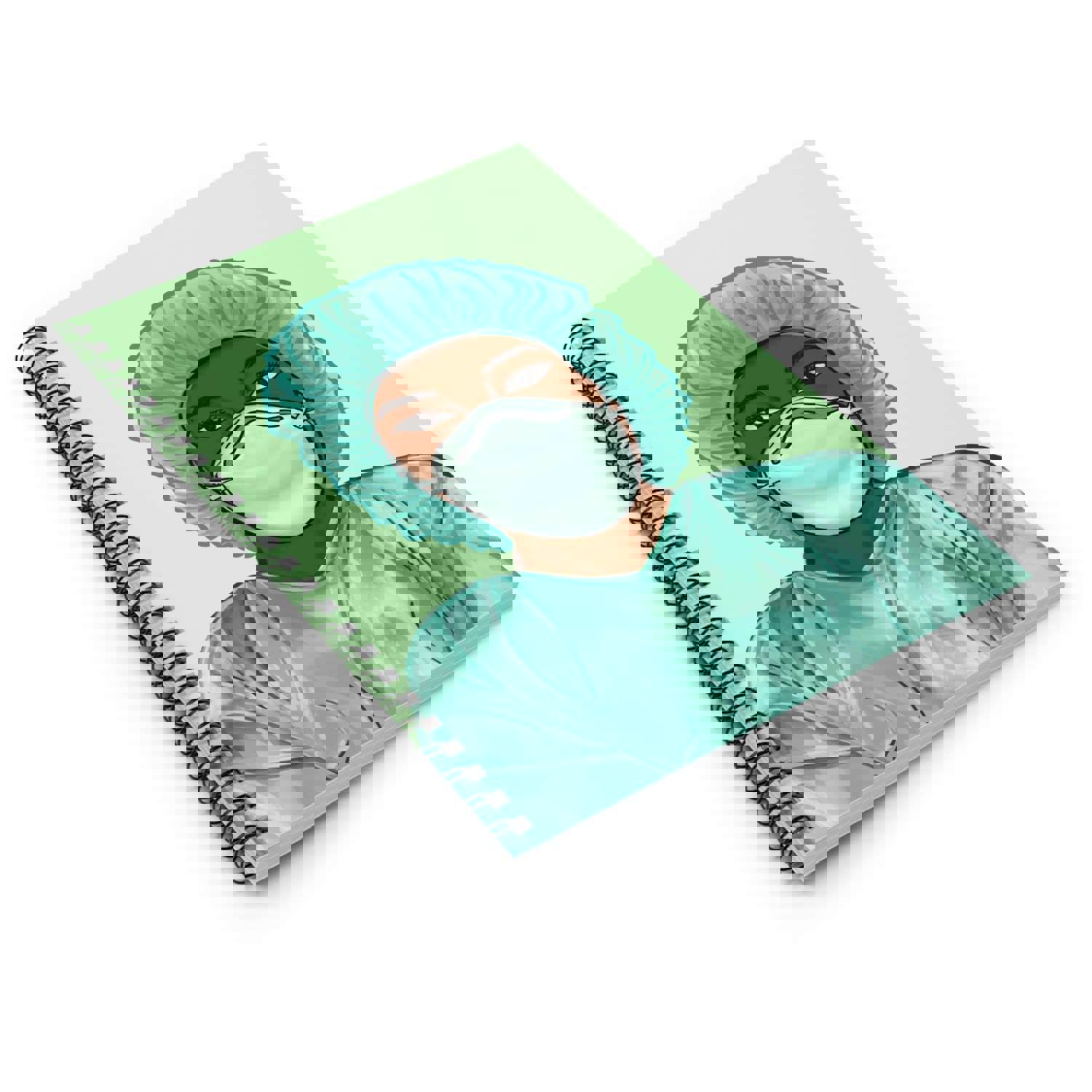 Healthcare Worker Spiral Notebook - Ruled Line