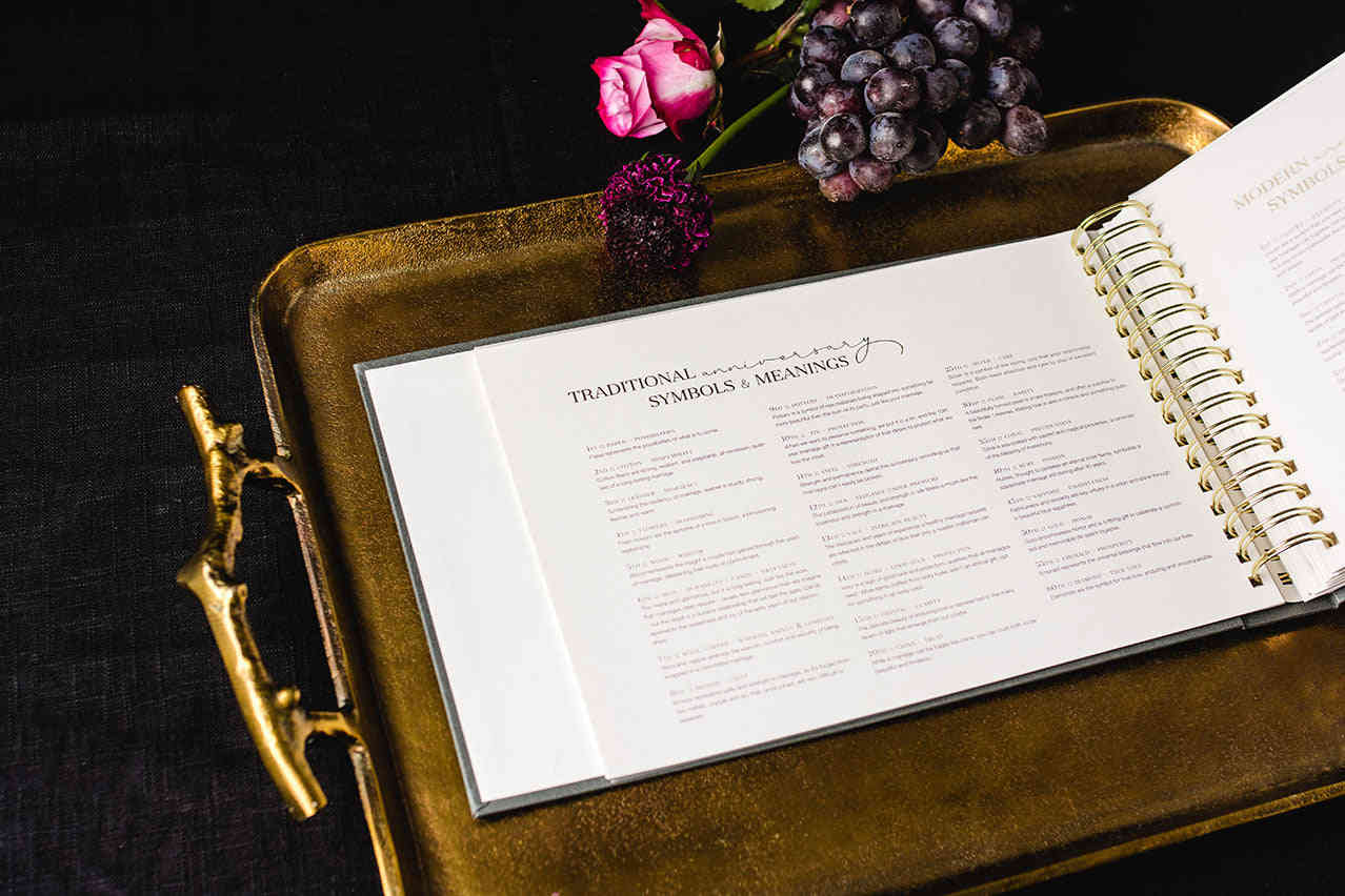 The Best is Yet to Come Anniversary Book - Steel Grey